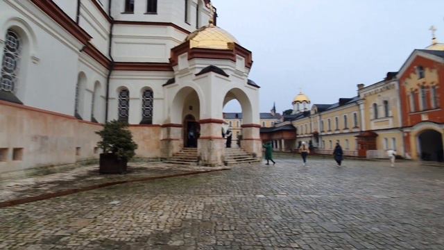 Новый Афон. Монастырь. Абхазия. зима 2024