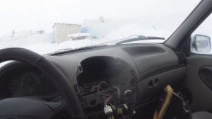 Обслуживание Смазка органов управления печки на Лада Калина Гранта