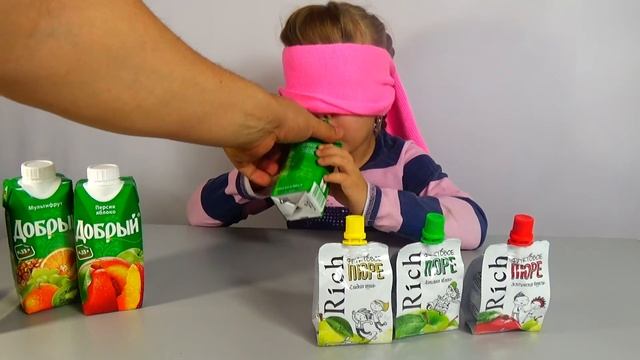 СОК ЧЕЛЛЕНДЖ от Элины угадай вкус сока пробуем яблочный и др соки. Juice Challenge