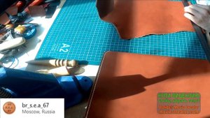 Изделия из кожи / Папка под документы / Формат А4 / Leather case /  handmade