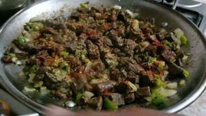 Печень по-турецки / Сочная и мягкая получилась на сковороде