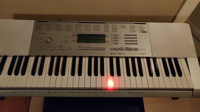 Casio LK-280 Blinka lilla stjärna смотреть онлайн