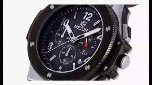 Брендовые мужские часы Megir с AliExpress.