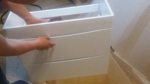 Распаковка — Тумба под умывальник Акваль Верна
