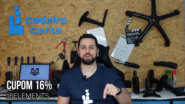 Cadeira Elements Veda Nemesis Tecido