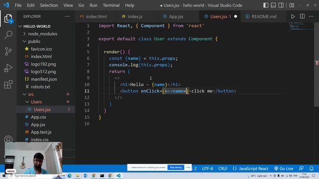 Getting started with React | Full Stack Development with React & Node JS - Live | GeeksforGeeks