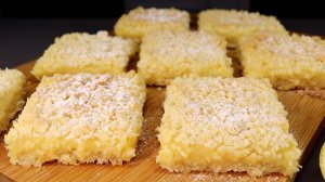 Восхищаюсь КАЖДЫЙ РАЗ! Вкуснее всех пирогов - КОКОСОВО - ЛИМОННЫЙ ПИРОГ | Выпечка к чаю