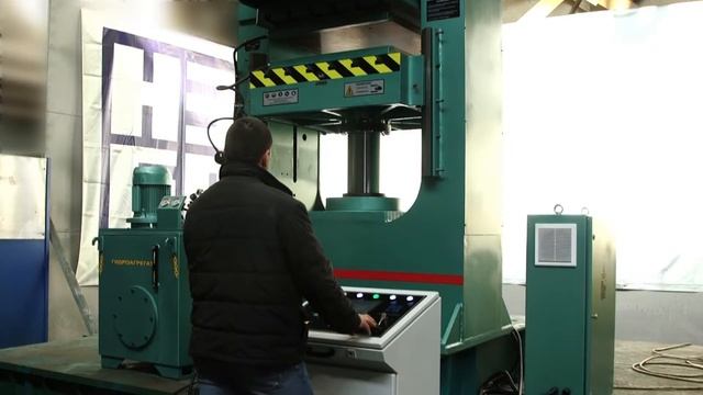 Гидравлический этажный пресс рамный ЭПР2432 смотреть онлайн