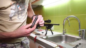 Разборка затвора Savage Mark 2