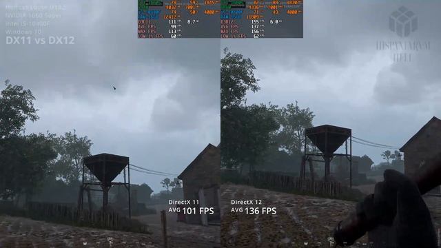 Hell Let Loose DirectX 11 vs DirectX 12 смотреть онлайн