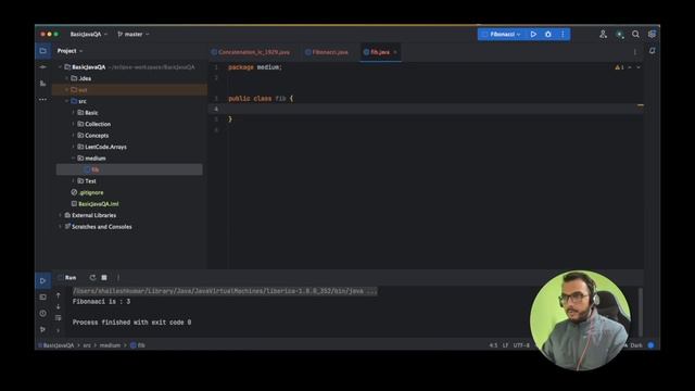509 Fibonacci LeetCode Effective Solution | Java programs for QA - Medium Level - Shailesh Kumar смотреть онлайн