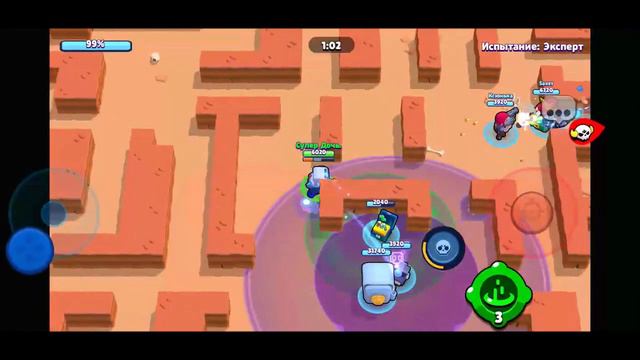 РОБОРУБКА БЕЗУМИЕ прохождение и подбор команды!!! Месим и бесим роботов!!! Бравл Старс смотреть онлайн