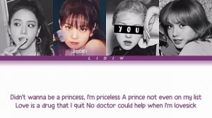 Blackpink || Lovesick Girls but you are Rosé (Color Coded Lyrics Karaoke)