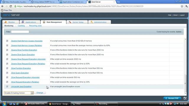 Using XMPP/Jabber for event notification in Zend Server and the Zend Developer Cloud смотреть онлайн
