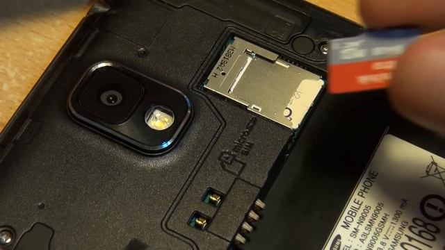 Samsung Galaxy Note 3 Insert / Install Micro SD / Sim Card смотреть онлайн