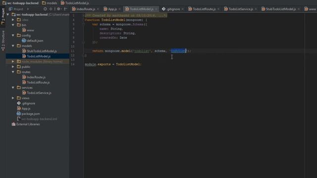 Writing Code - Building Todo List App Backend - Session 7: MongoDB Database Integration