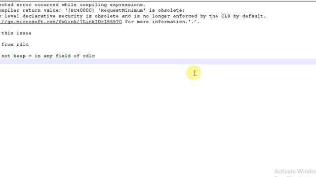 An unexpected error occurred while compiling expressions. Native compiler return value: ‘[BC40000] смотреть онлайн