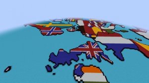 The World Flag Map - Minecraft Edition (My most viewed video)