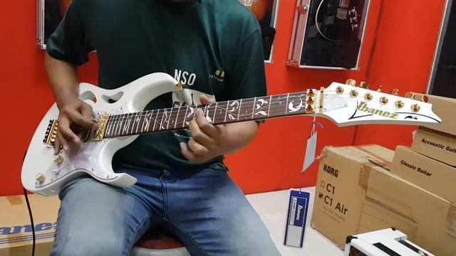 Ibanez JEM PIA3761-SLW JEM PIA view sound of .. #part1 смотреть онлайн