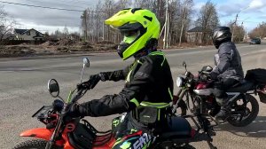 Ребята на Rato Warrior и G-moto Cross X открывают сезон. Новый звук выхлопа)