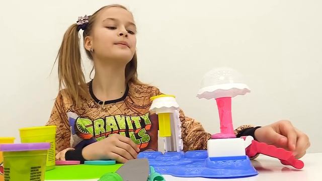 Торт для Монстер Хай Рашель и Гарета. Поделки из пластилина смотреть онлайн