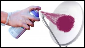 Можно ли красить спутниковую тарелку? Какую краску использовать?