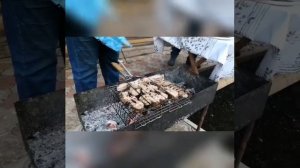 Вкуснейшая нежная горбуша на мангале!!!!