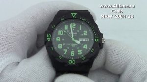 Мужские японские наручные часы Casio MRW-200H-3B