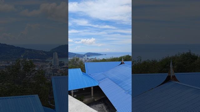 смотровая площадка с драконом в храме Wat Doi Thep Nimit Monastery Патонг