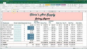 Excel Module 2 part 2