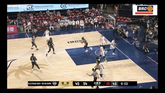Ryukyu Golden Kings vs Alvark Tokyo Highlights  B.LEAGUE 2021-2022 SEASON