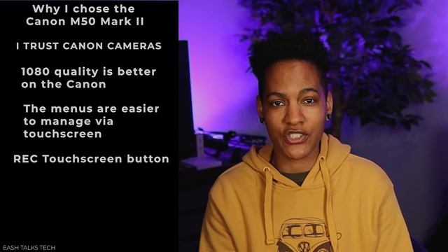 Canon M-50 Mark II vs Sony ZV E10 and Canon M6 Mark II | Eash Talks Tech смотреть онлайн