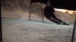 юные горнолыжники тренера С.Сергеева тренировка слалом гигант