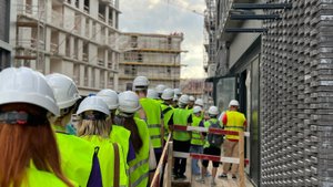 Участники НЕЙМАРК.ИТ-Академии посетили первую очередь строительства ИТ-кампуса НЕЙМАРК