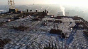 Подготовка плиты перекрытия под заливку