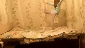 Я показываю гимнастику для девочек!