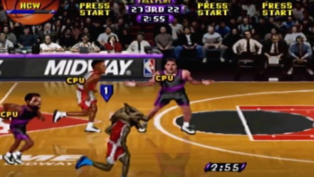 NBA Hangtime Nintendo 64 Gameplay Walkthrough Part 1 - Chicago Bulls Vs Vancouver Grizzlies! смотреть онлайн