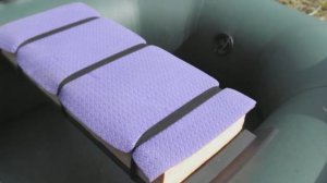 Якорная система и держатели вёсел на одноместной лодке пвх