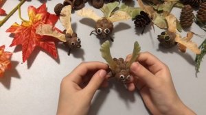 ОСЕННИЕ ПОДЕЛКИ ИЗ ПРИРОДНОГО МАТЕРИАЛА Поделки на тему Осень Поделки из шишек