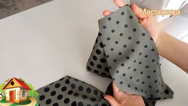 Очень простой крой и пошив брюк палаццо (с боковыми карманами)