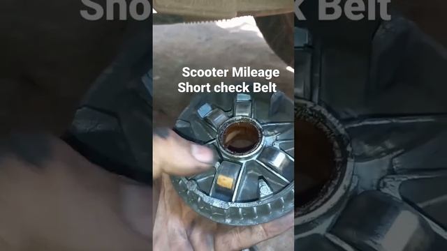 Scooter mileage Short Check Belt