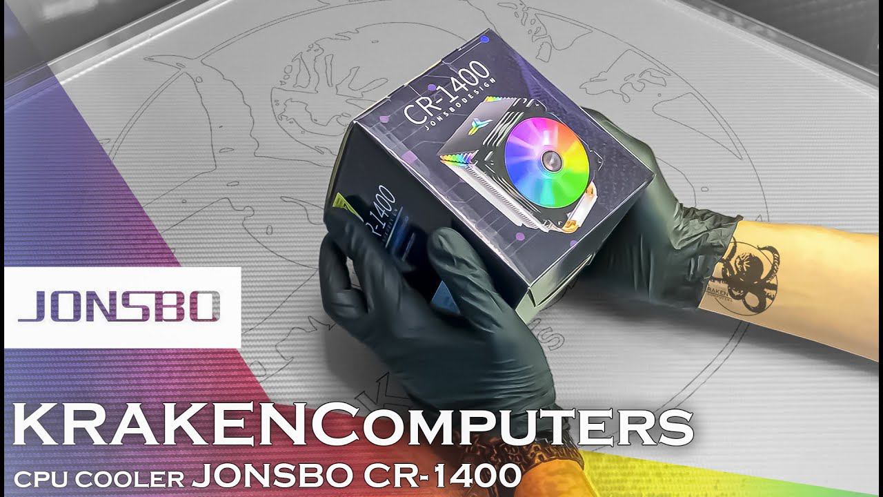 Быстрый обзор и распаковка кулера для процессора Jonsbo CR 1400 | CPU COOLER by JONSBO смотреть онлайн