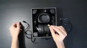 Massdrop Hifiman HE4XX Planar headphones unboxing [ENG]