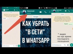 Как Убрать В Сети в Ватсапе: как сделать, чтобы не было видно онлайн в Whatsapp и скрыть В Сети