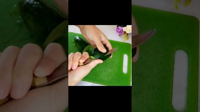 Салат из огурцов на зиму!? Быстрый способ! #салатизогурцов