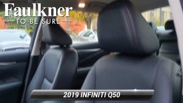 Certified 2019 INFINITI Q50 2.0t PURE, Willow Grove, PA KM320078 смотреть онлайн