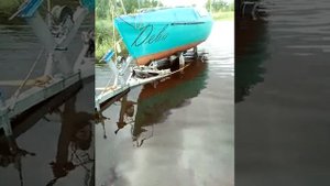 Подъем и спуск лодки ,мой ответ лодочным станциям