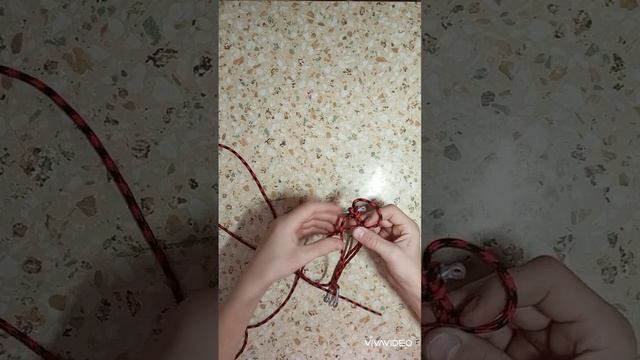 Браслет из паракорда плетение кобра