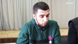 Встреча с участниками СВО из с. Хубар