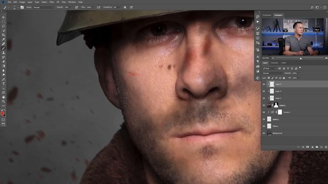 How To Create Dramatic Portrait in Photoshop смотреть онлайн
